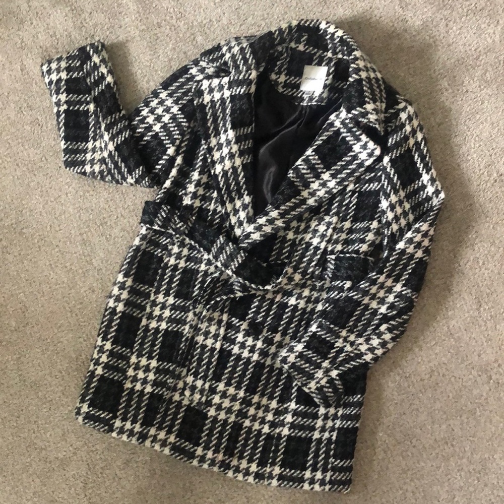 Croft & Barrow Plaid Button Dress Jacket